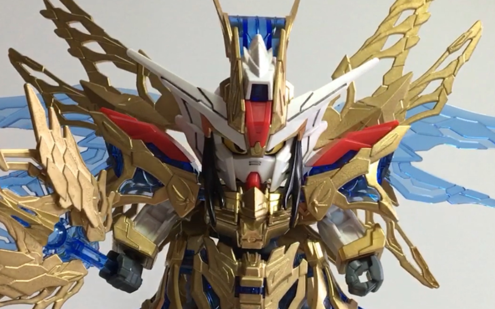 【模型赏析】万代 三国创杰传 诸葛亮 自由高达 sd