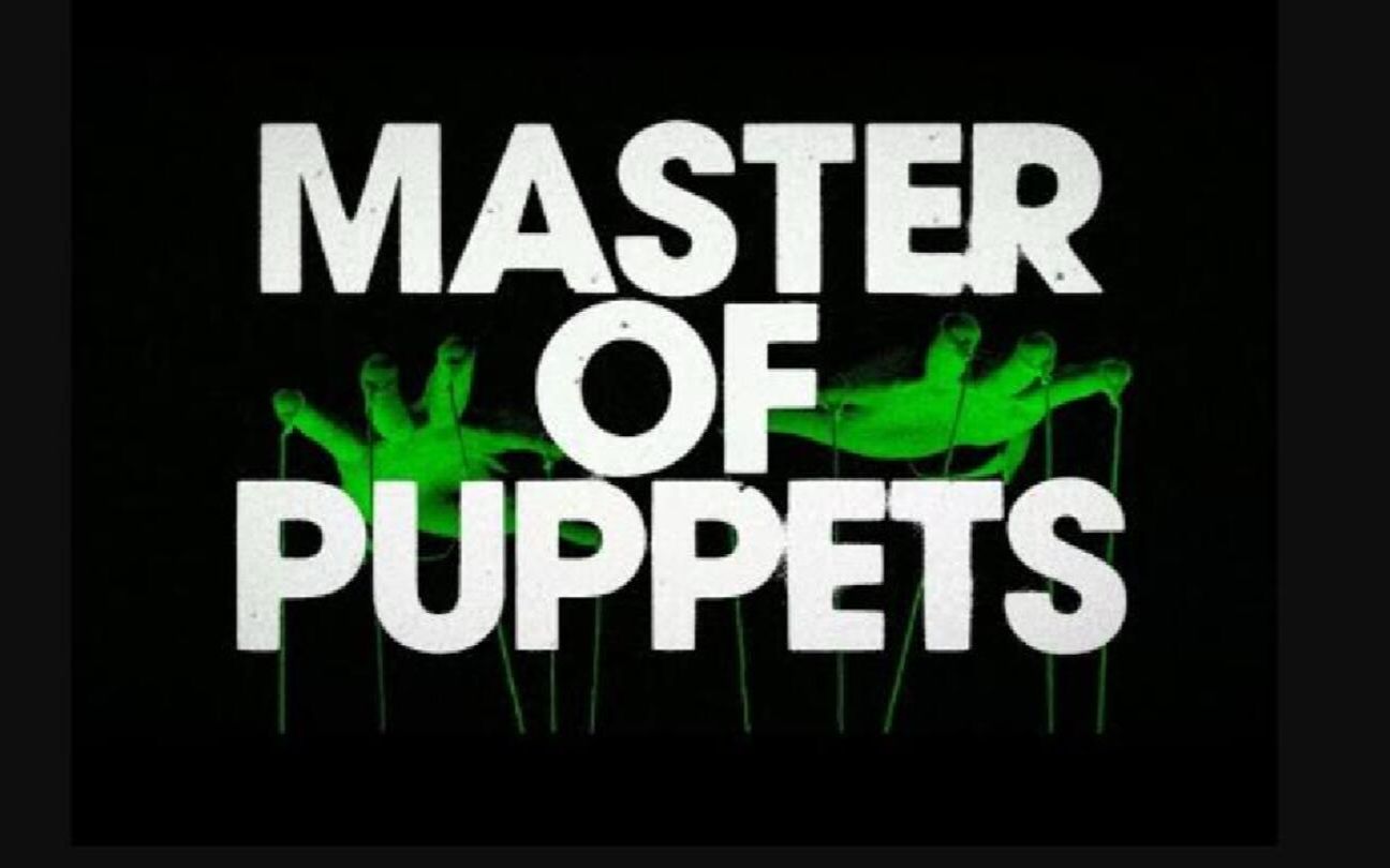 [图]Metallica 最新发布官方高清歌词版经典之作 Master of Puppets (Official Lyric Video)