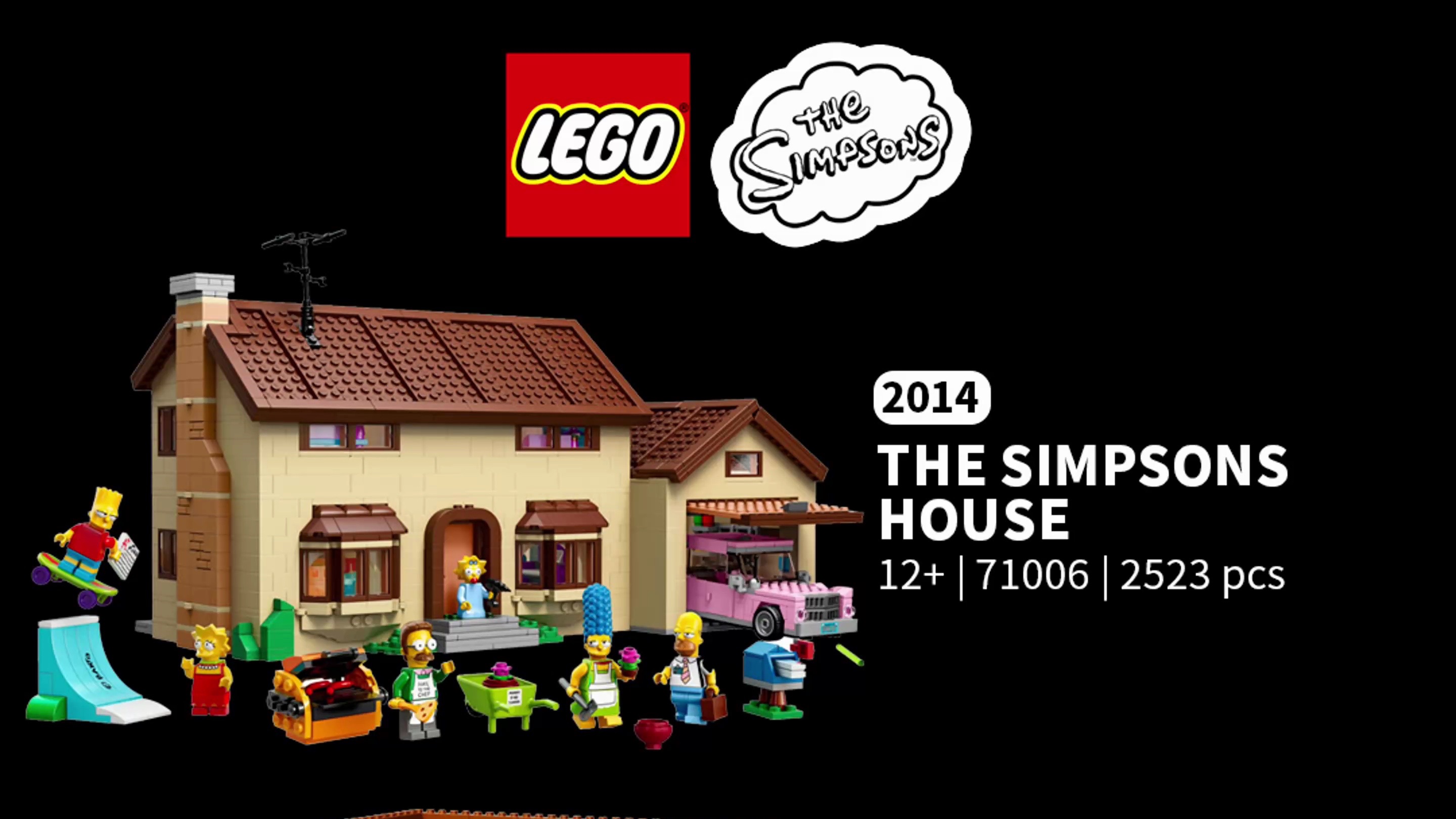 回顾一下乐高辛普森系列的场景套装