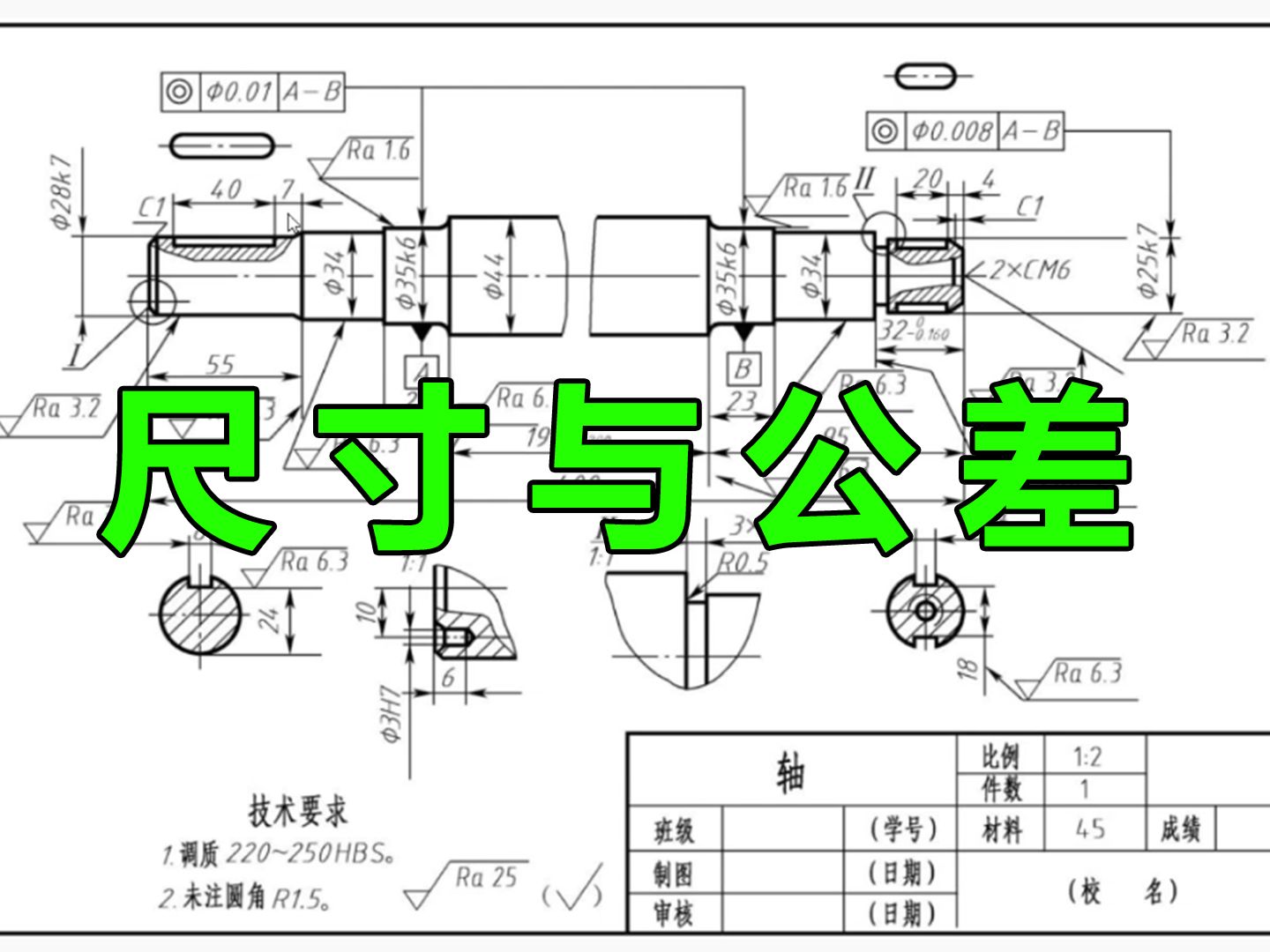 尺寸与公差的基础知识,七分钟给你讲透!哔哩哔哩bilibili