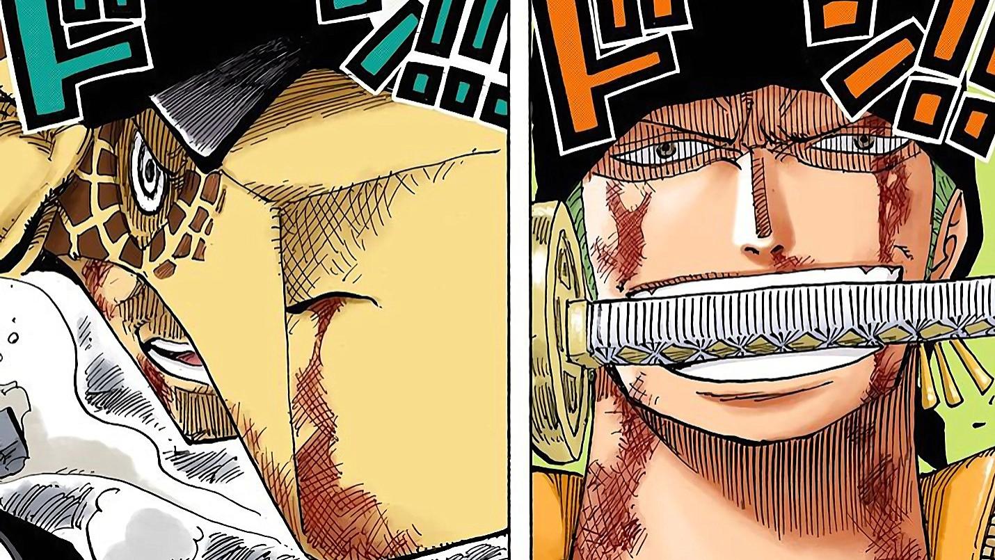 海贼王1071话真情报解析:索隆vs卡库!