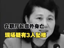 下载视频: 湖南省财政厅厅长刘文杰意外身亡，现场疑有3人坠楼