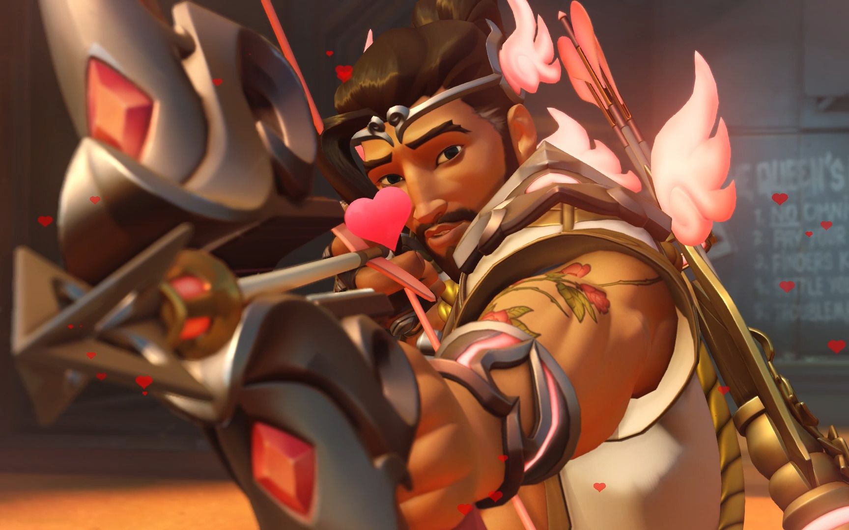 [ow2] 半藏:mua(太逆天了这个特写)