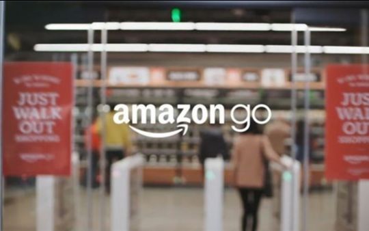 【合适看得懂】亚马逊线下新型购物系统:Amazon Go,不用排队、不用结账就可以把心仪商品带回家哔哩哔哩bilibili