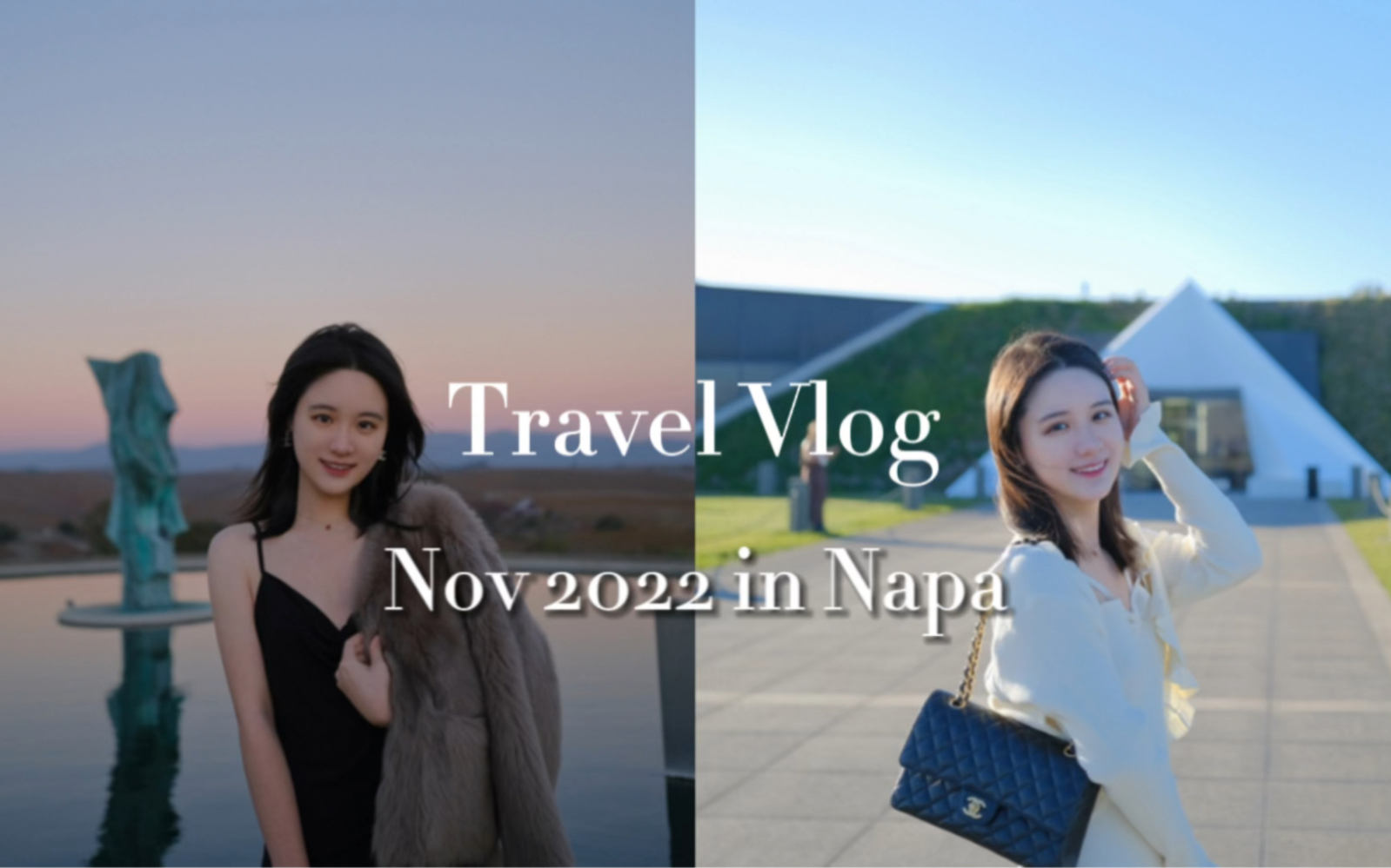 Napa Travel Vlog|Artesa现代酒庄真的太美了|每年都会来一次Napa因为这里简直是约会圣地呀哔哩哔哩bilibili