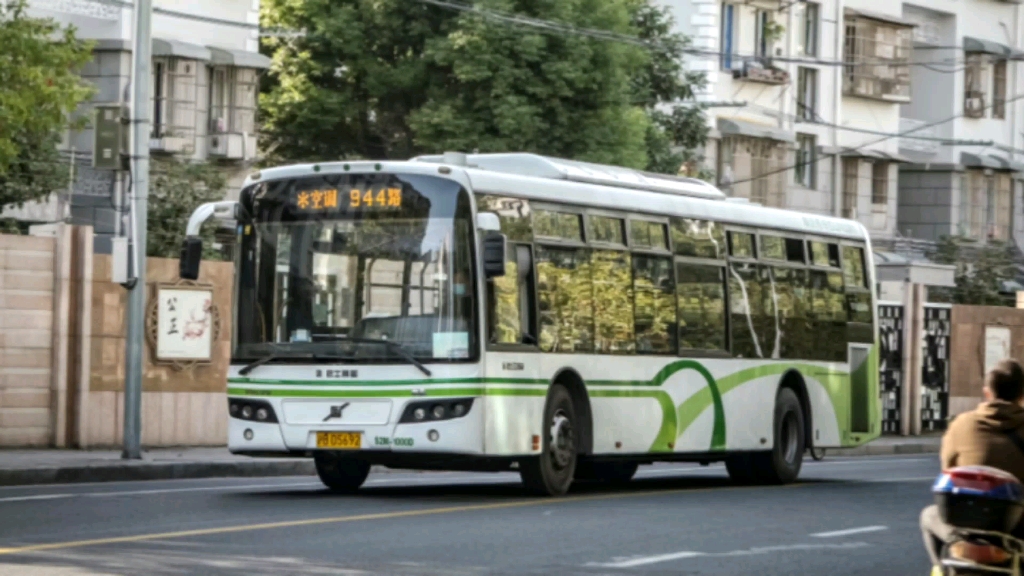 [申沃客车—volvo B7RLE] 上海公交长征/万里地区随拍哔哩哔哩bilibili