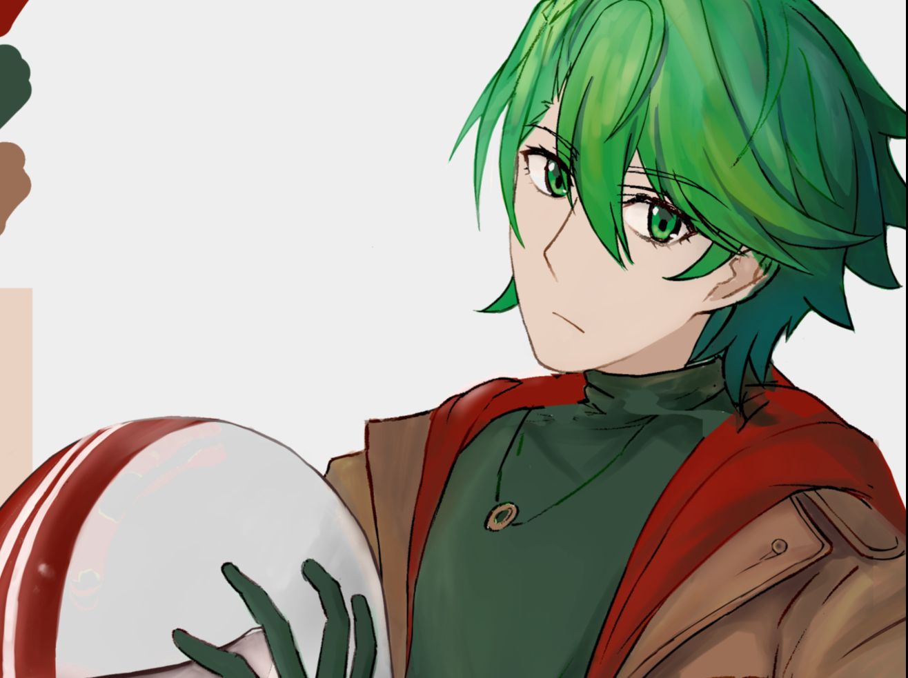 菲利普绘画过程