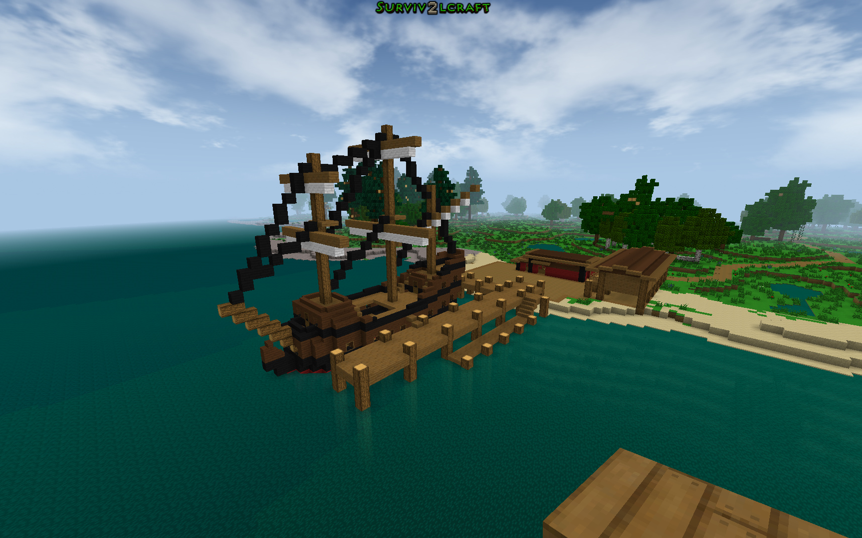 【生存战争】大肚子帆船的建造