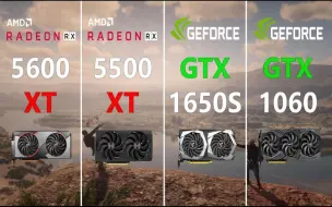 RX 5600 XT vs RX 5500 XT vs GTX 1650 SUPER vs GTX 1060