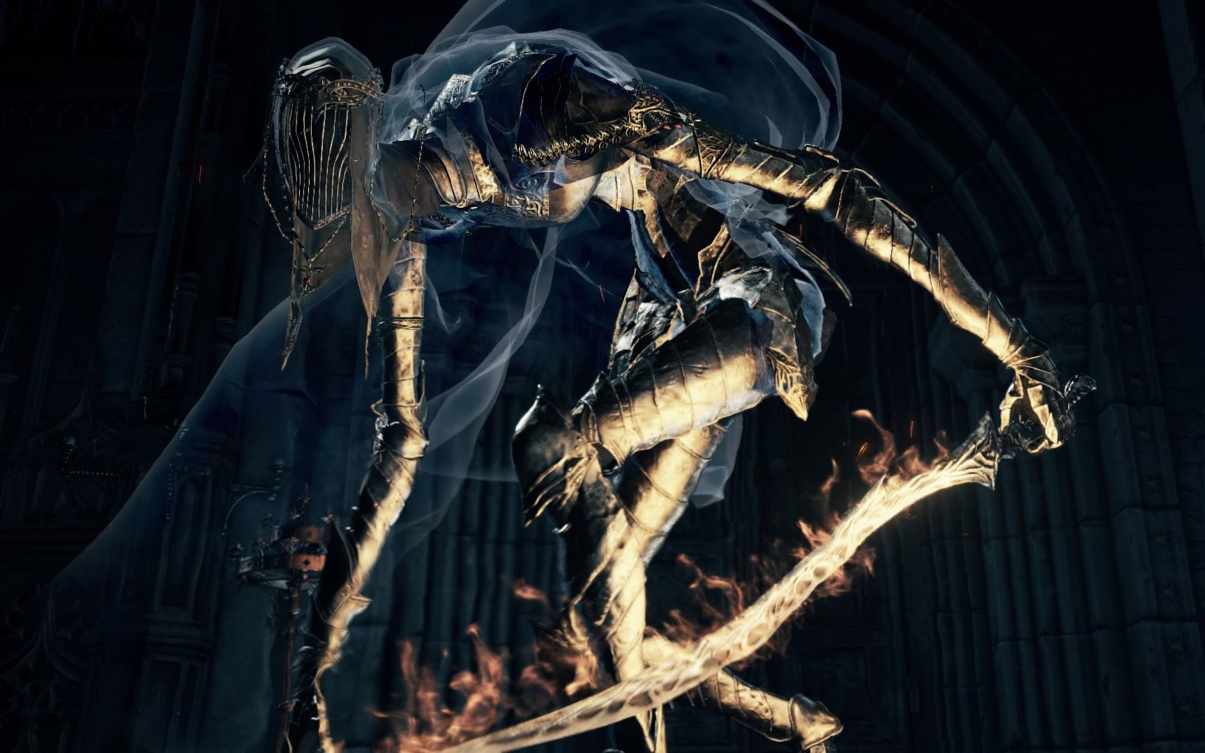 【黑暗之魂3】不喝血莽过舞娘,速杀