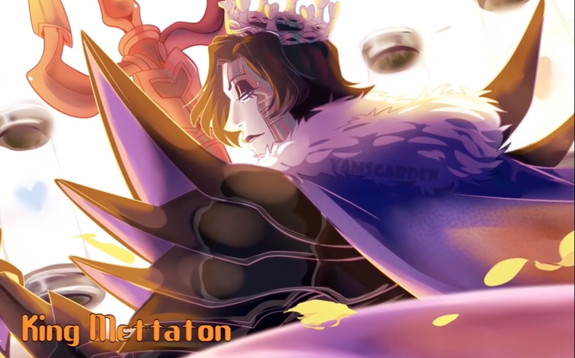 大神级绘画作品:国王mtt