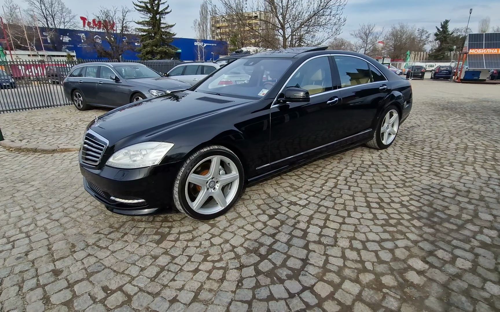 奔驰 w221 s级 s500 后期款amg套件