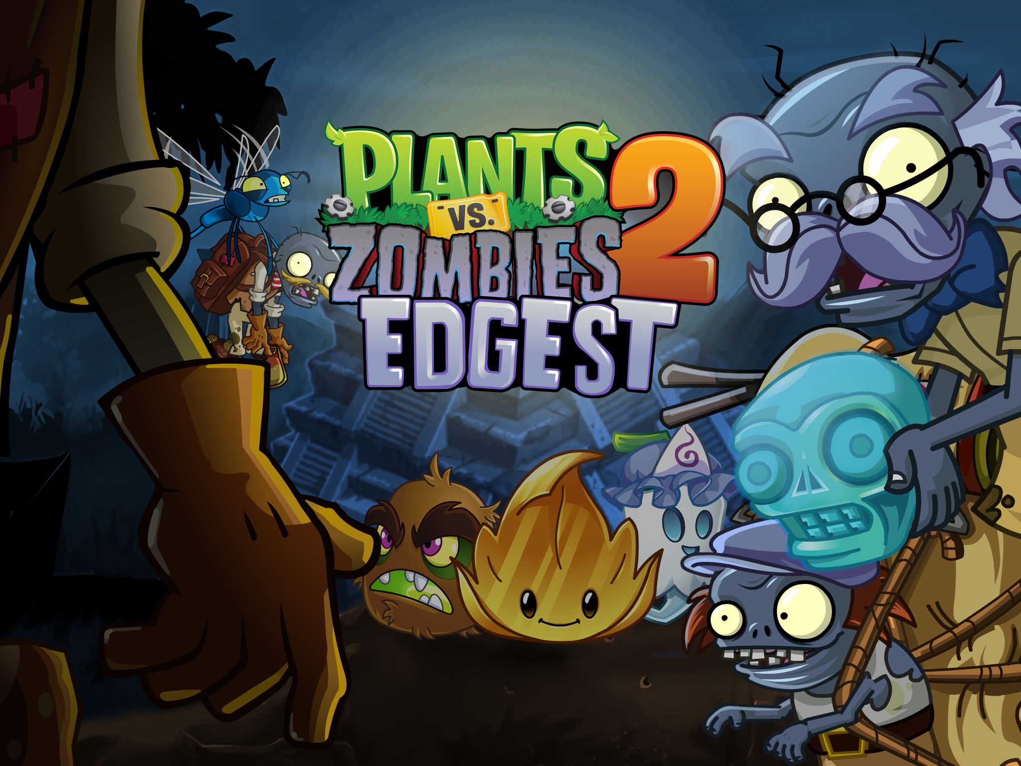 [宣传片]pvz2 edgest失落之城part2宣传片