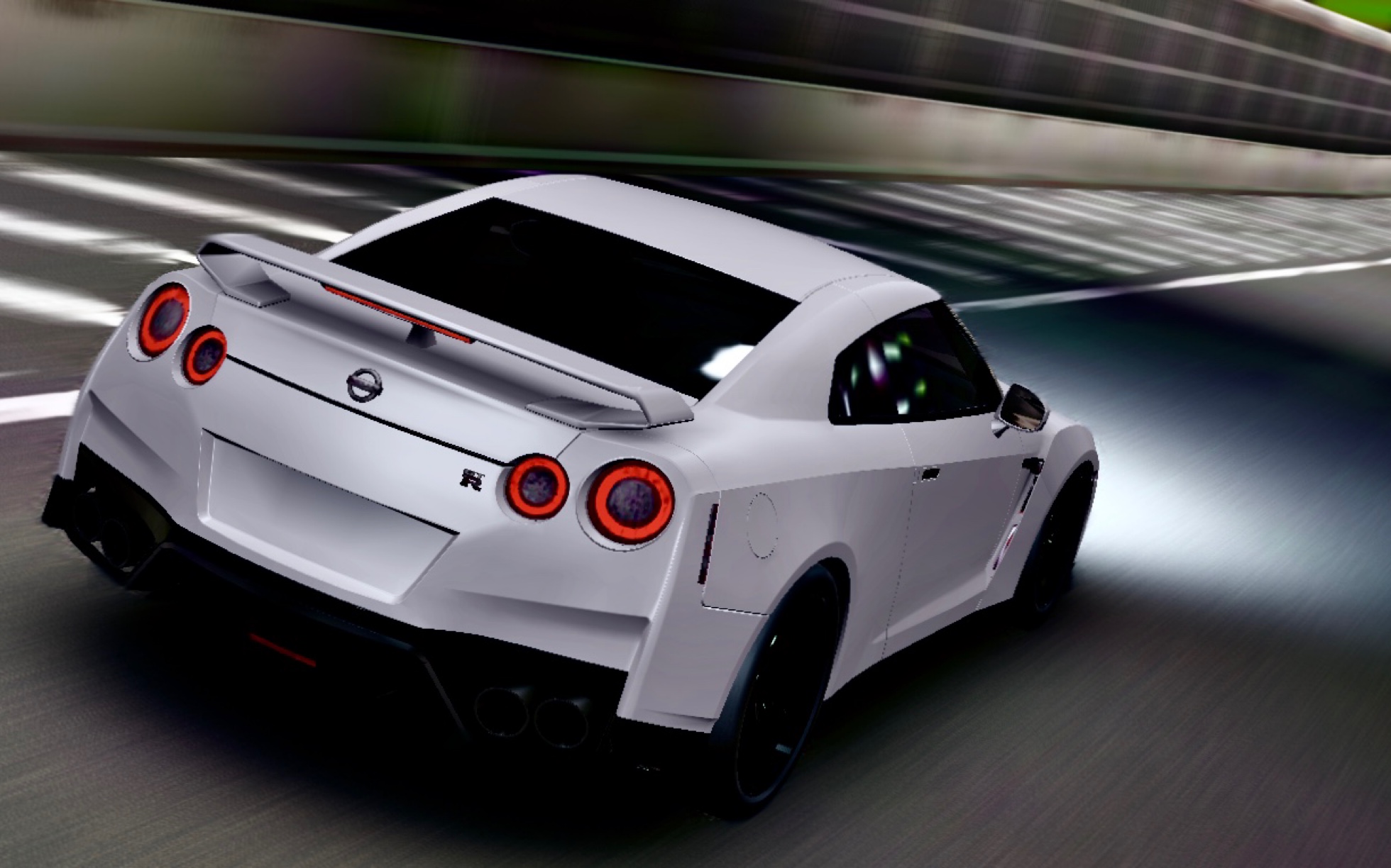 assoluto 绝对赛车 nissan gtr bnr35 2017 纽博格林个人最速记录演示