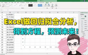 Tải video: Excel技巧：做回归拟合分析，得到方程，预测未来！