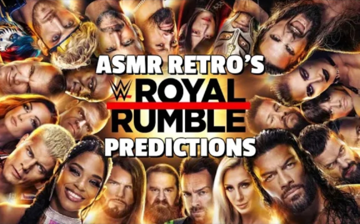 【asmr retro】wwe皇家大战2024比赛预测 (2024.1.26)