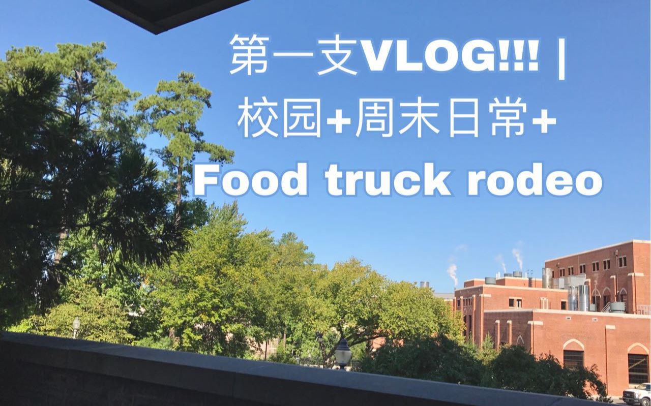 [图]第一支（简单粗暴的）VLOG-周末日常+Food Truck Rodeo记录