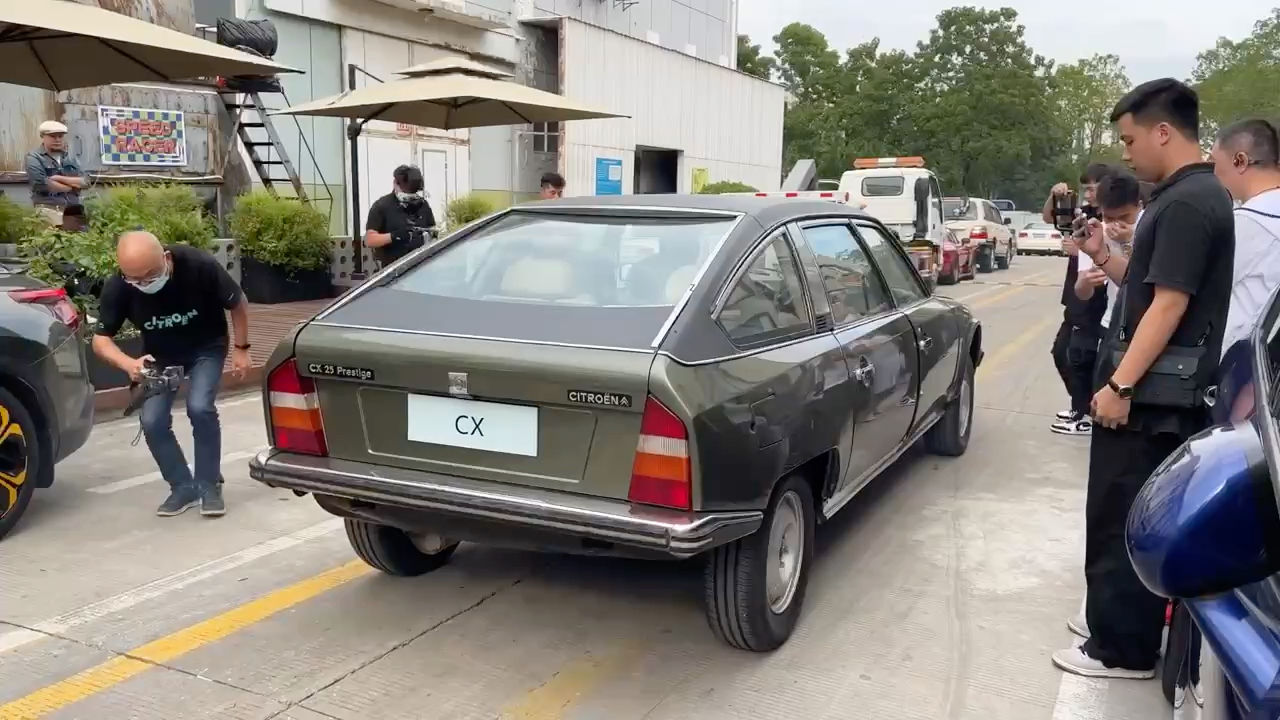 雪铁龙真cx,造型真的帅[爱心]凡尔赛周年庆 #citroen#雪铁龙cx