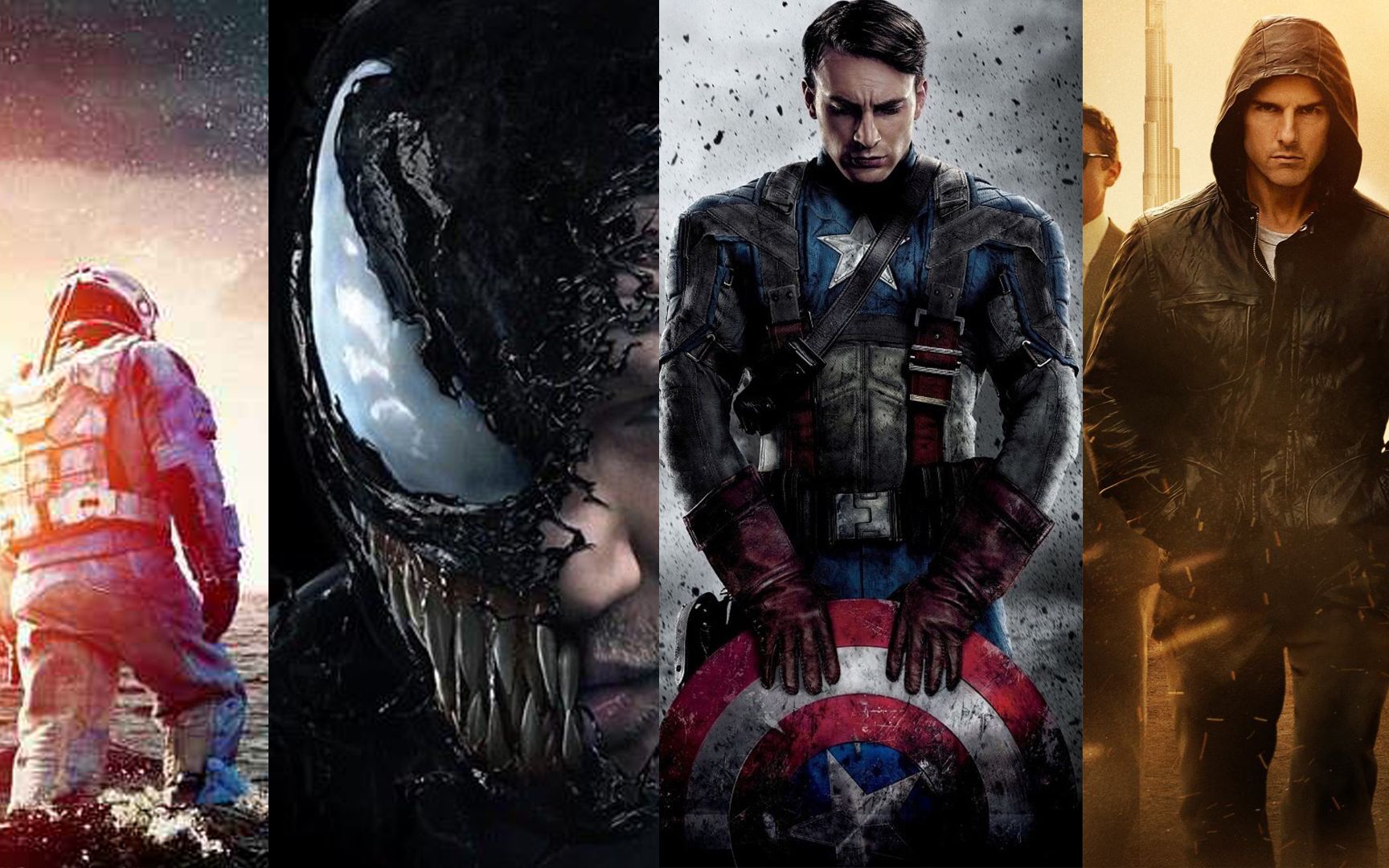 【美队/毒液/碟中谍/星际穿越/流浪地球/疯狂踩点】永远的英雄,永远