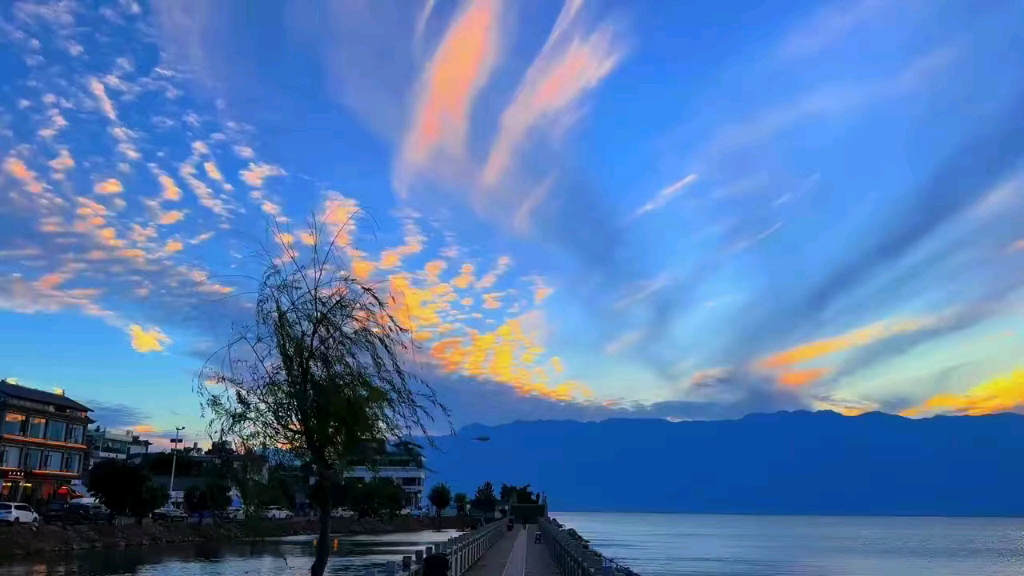 大理小普陀 | 唯美夕阳让人陶醉的夕阳夕阳余晖让人流连忘返司藤取景