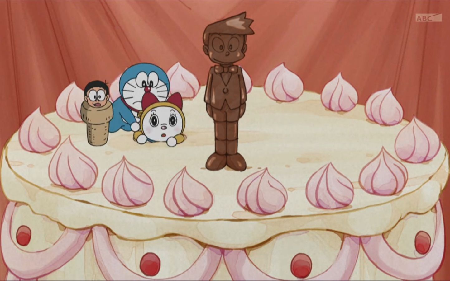 哆啦a梦:哆啦美,哆啦,大雄的蛋糕冒险之旅!_哔哩哔哩_bilibili