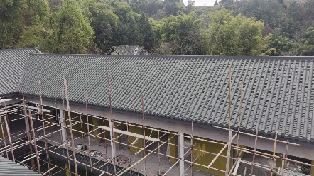 中式四合院仿古瓦,农村自建房屋顶瓦选择?