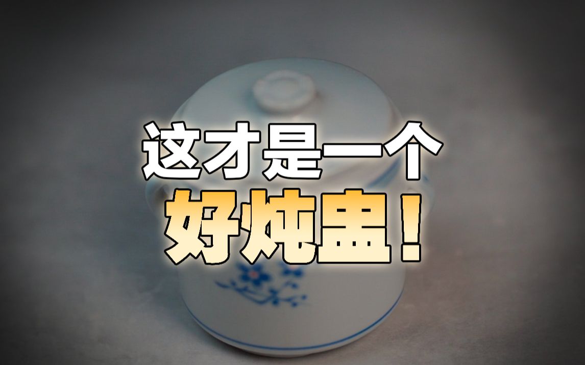 炖盅的好坏,决定汤的成败!哔哩哔哩bilibili