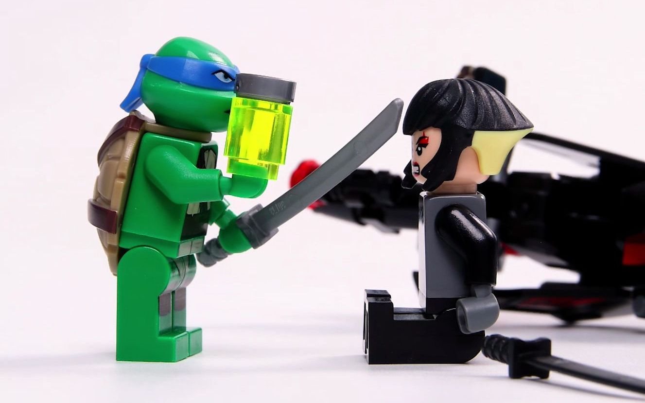 【定格动画】乐高忍者神龟大战卡莱_哔哩哔哩 (゜-゜)つロ 干杯~-bili