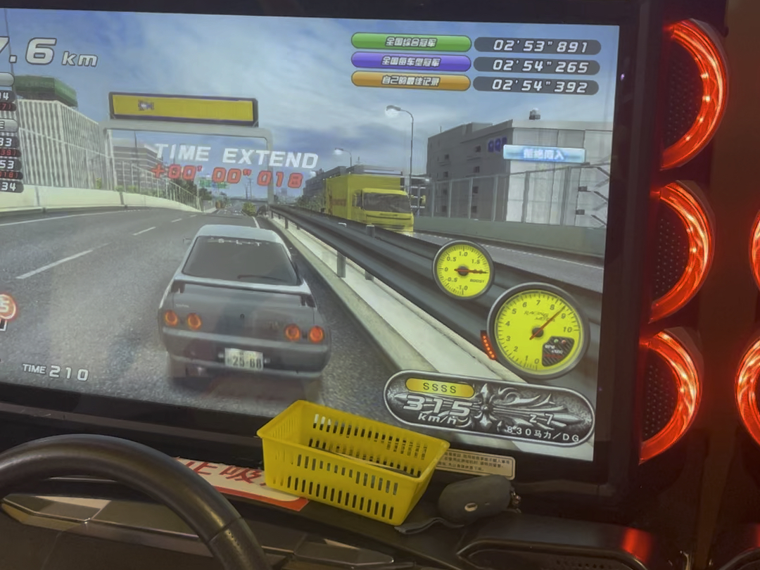 【湾岸5dx 】横羽上r32の暖手作