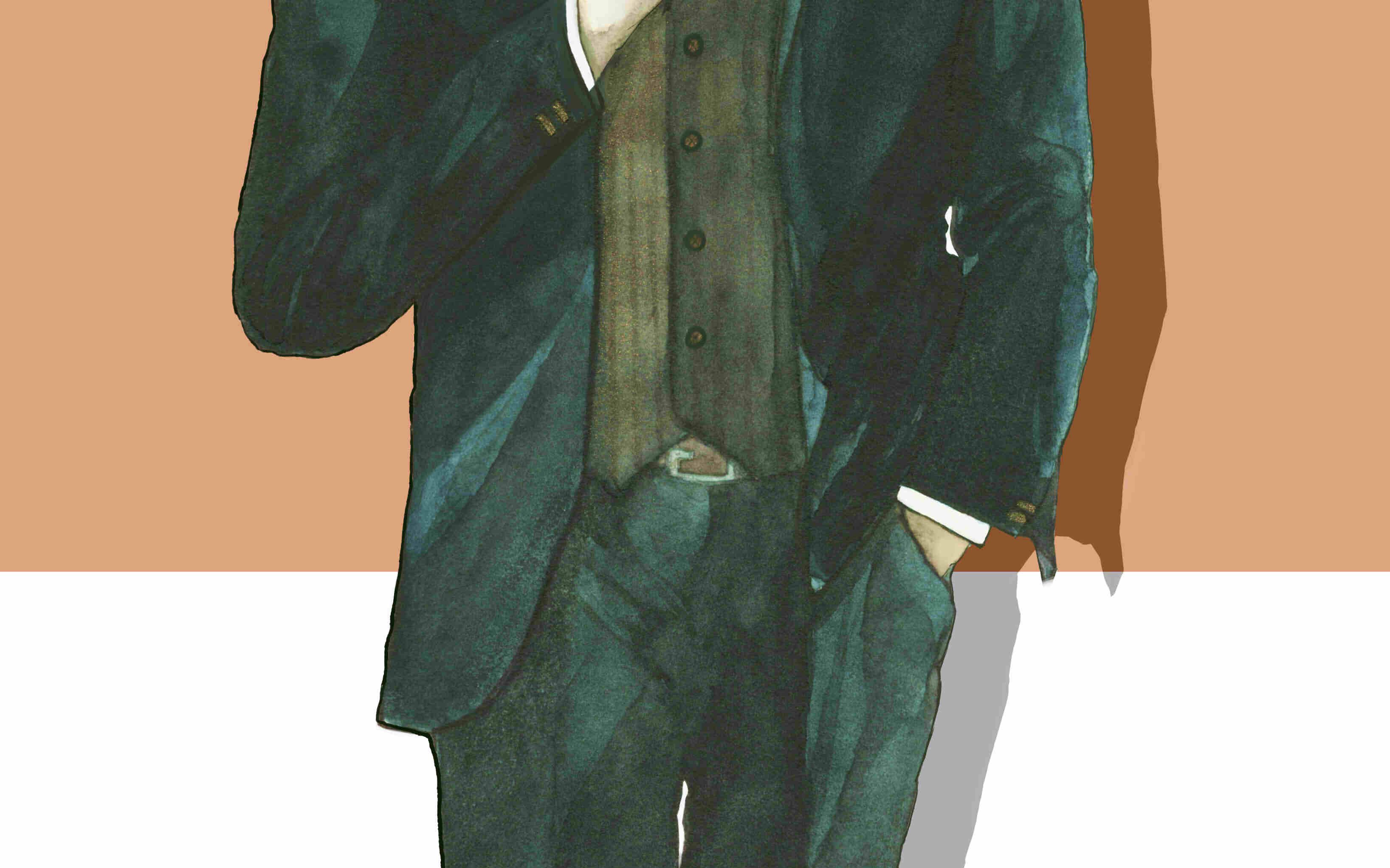 [天官赐福]—画一个现代花城,让他穿上西装变成霸道总裁_哔哩哔哩 (゜