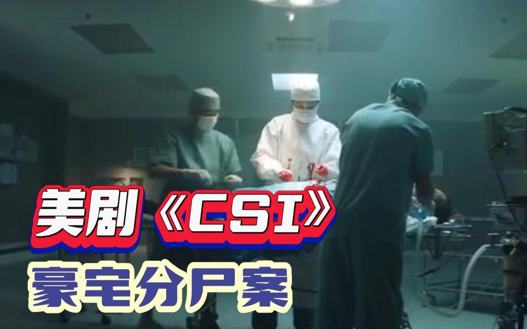 美剧《CSI》豪宅分尸案!都是早恋惹的祸!哔哩哔哩bilibili