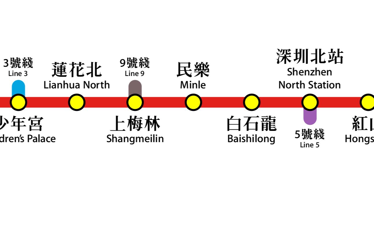 深圳市4号地铁线路图图片