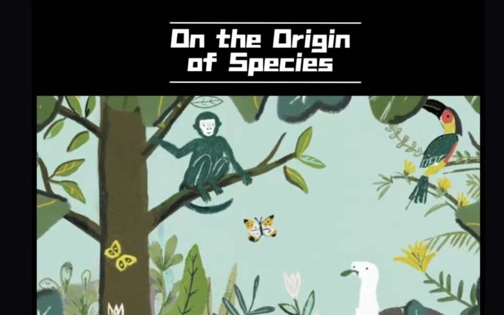 【AHWOW! science】On the Origin of Species 物种起源 查尔斯.达尔文 | 英文配音版哔哩哔哩bilibili