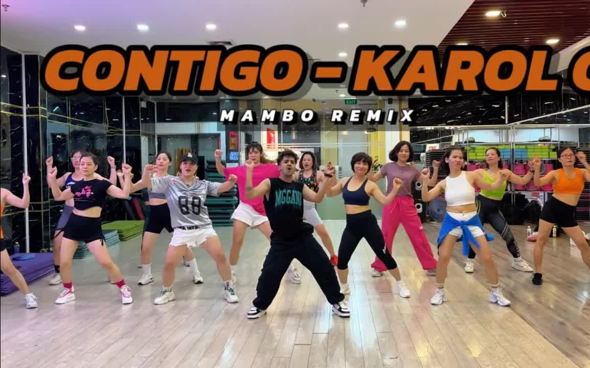 contigo - karol g | happy mehra chore