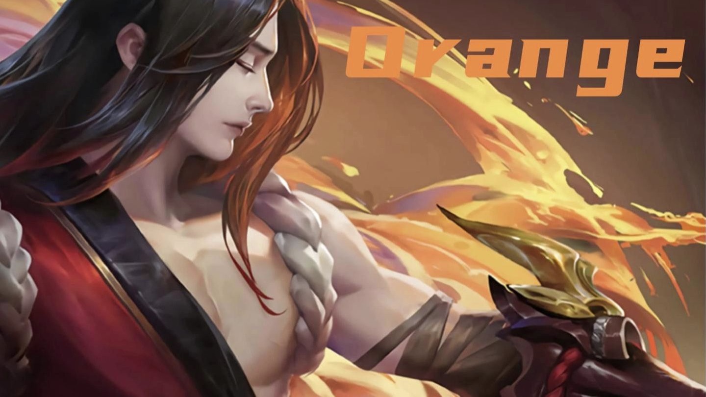 王者荣耀#橘右京#orange#英语版