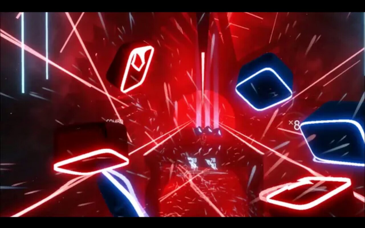 [图]［Beat Saber］Scourge of the Universe(神明吞噬者一阶段主题曲)-自制地图