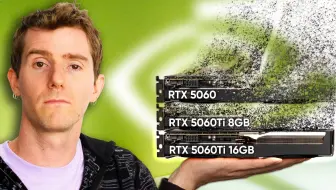 【官方双语】不存在的显卡我测个毛 - 5060系列发布#linus谈科技