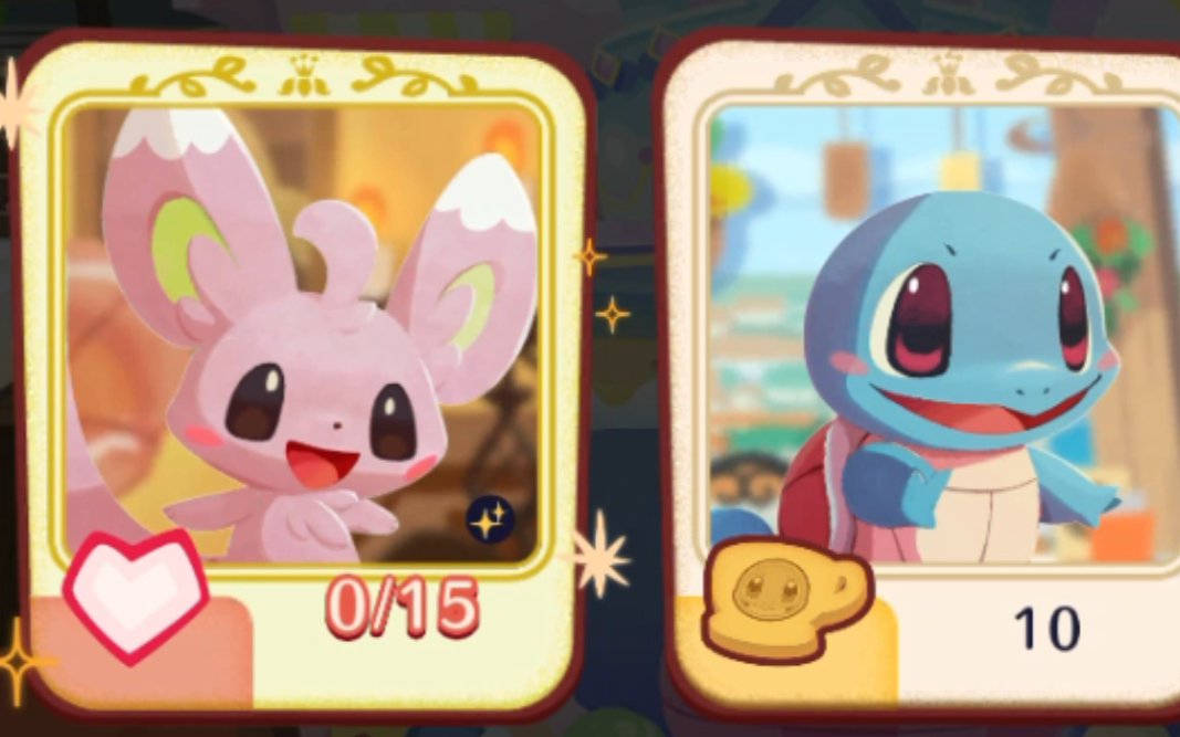 宝可梦咖啡店闪光泡沫栗鼠_手机游戏热门视频