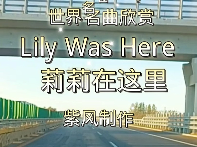 欣赏世界名曲《Lily Was Here》(莉莉曾在这里),一路风景一路歌~哔哩哔哩bilibili