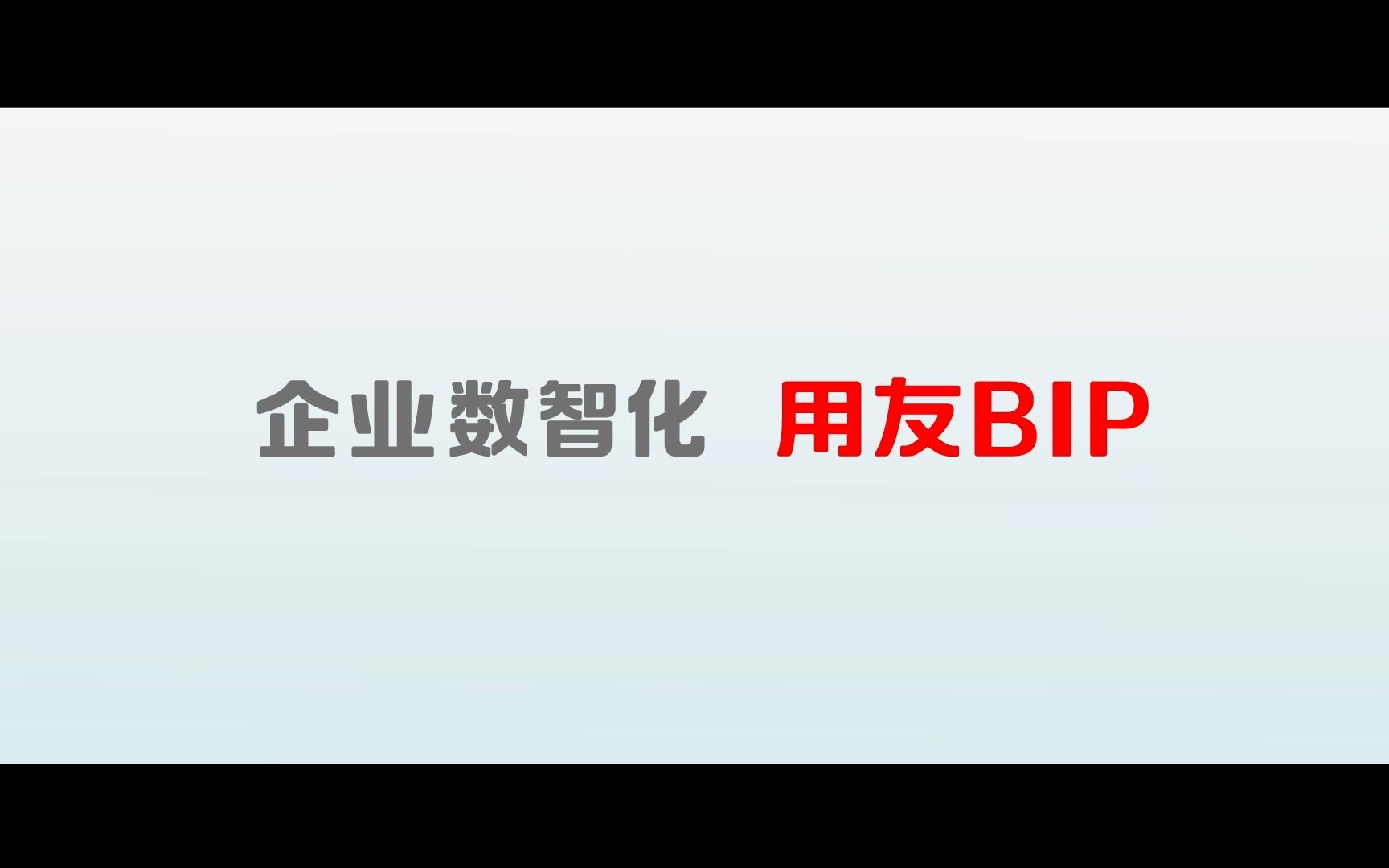 用友BIP 特征管理哔哩哔哩bilibili