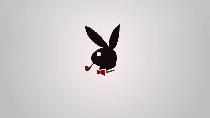 个人ae作品 会抽烟的兔子 logo演绎