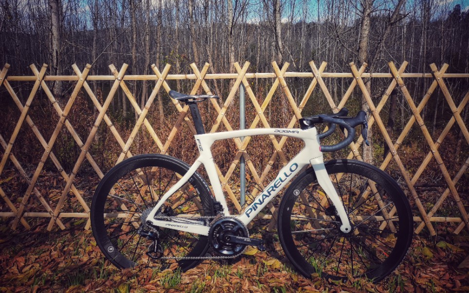 pinarello f12减重定妆,对比媳妇换个轮就能6.