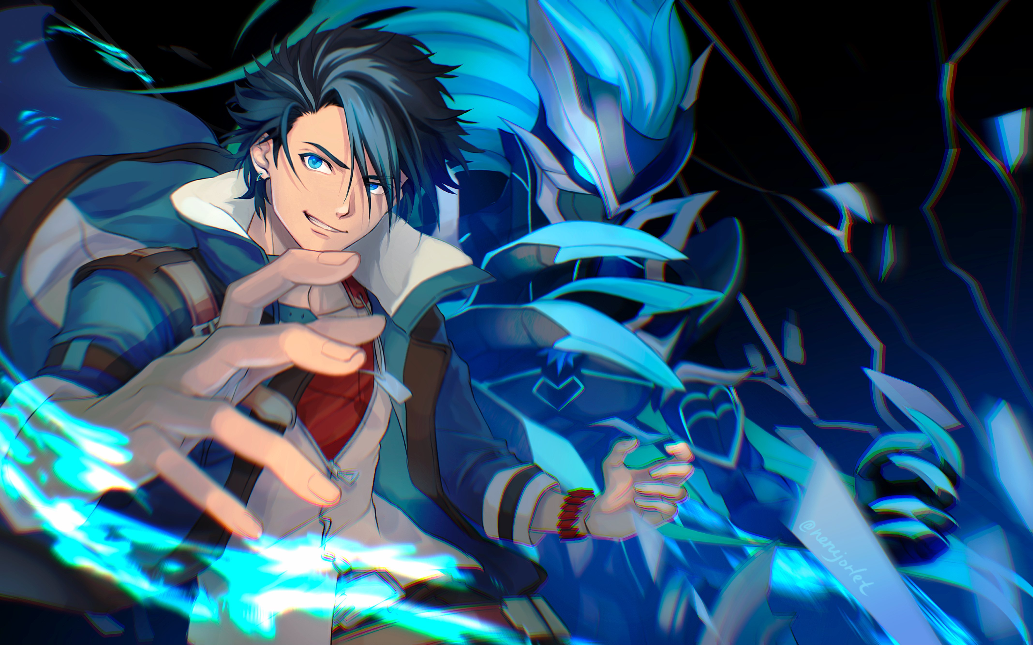 【procreate】黎之轨迹范恩绘画过程