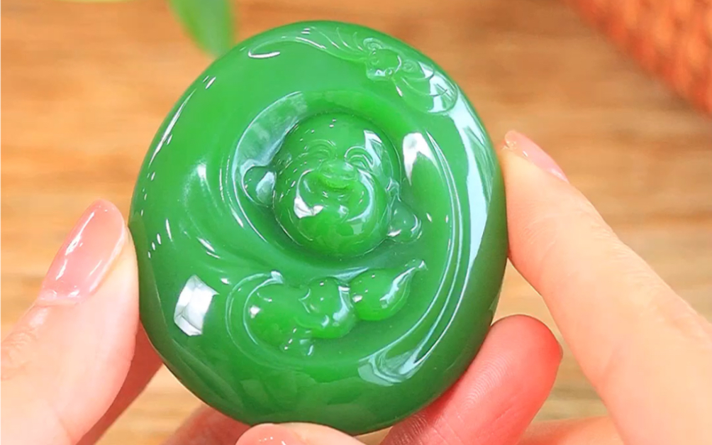 和田玉碧玉佛公