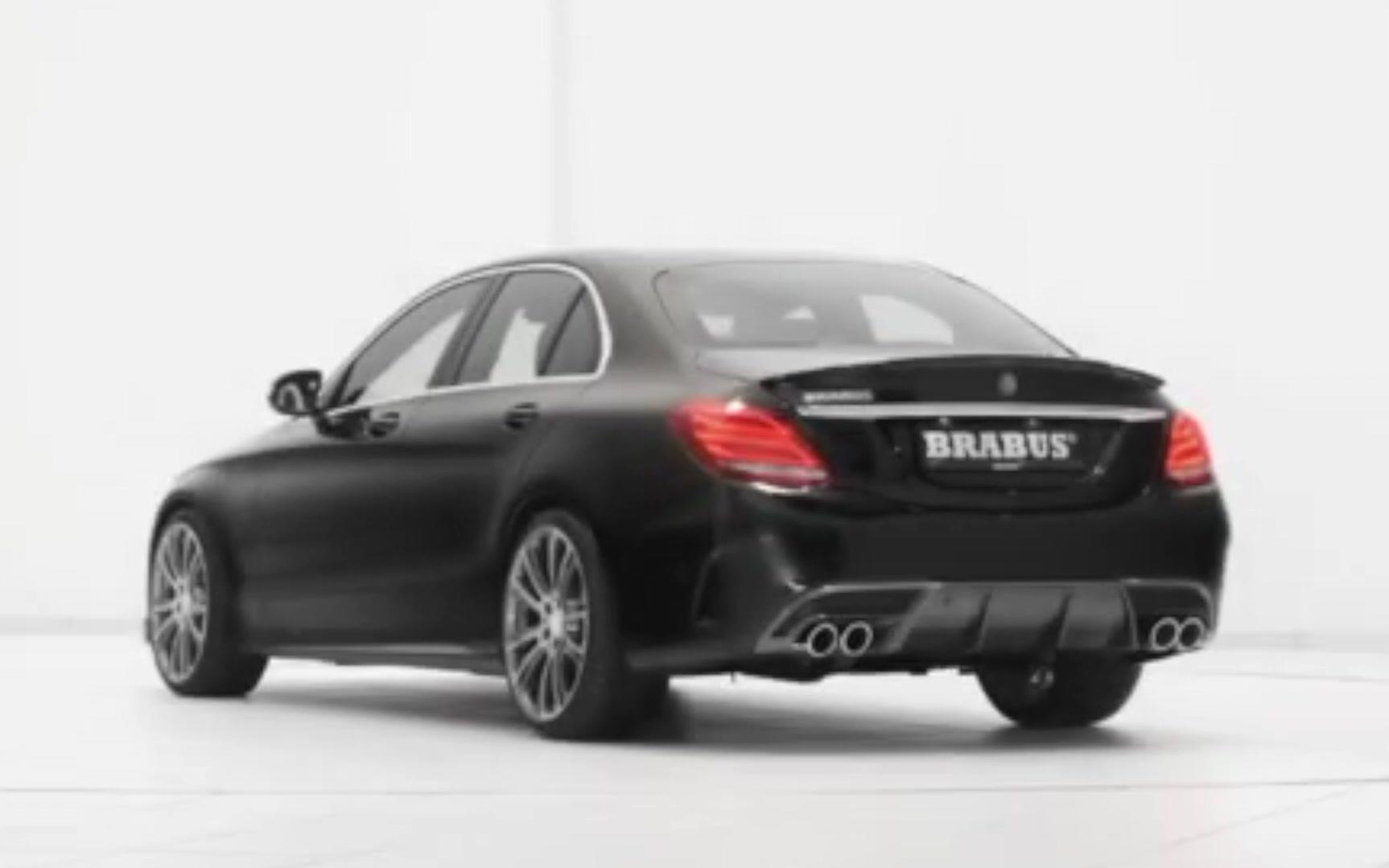 「奔驰C级AMG C200改装巴博斯」Brabus Mercedes Benz C Class AMG C200 C180 revealed哔哩哔哩bilibili