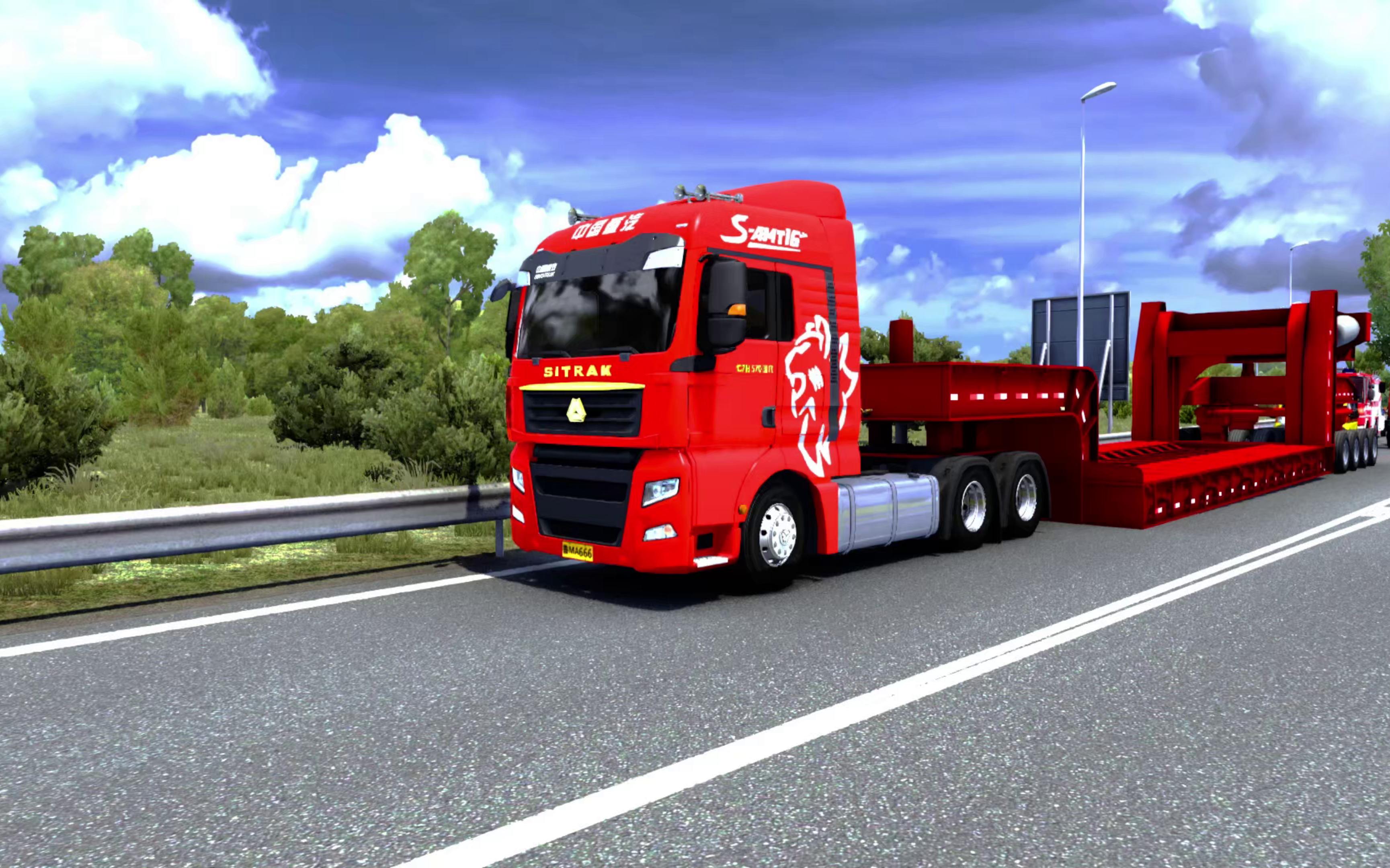 汕德卡c7h大件运输