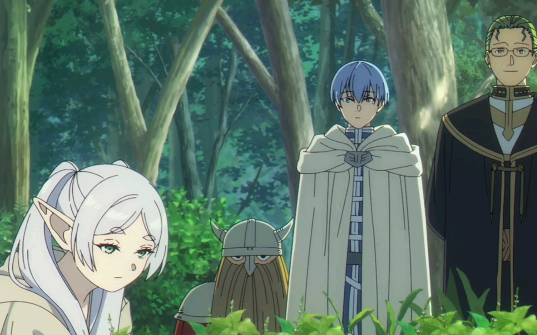 "勇者找到芙莉莲,海塔嘲笑芙莉莲弱,只有勇者认可了她的实力!