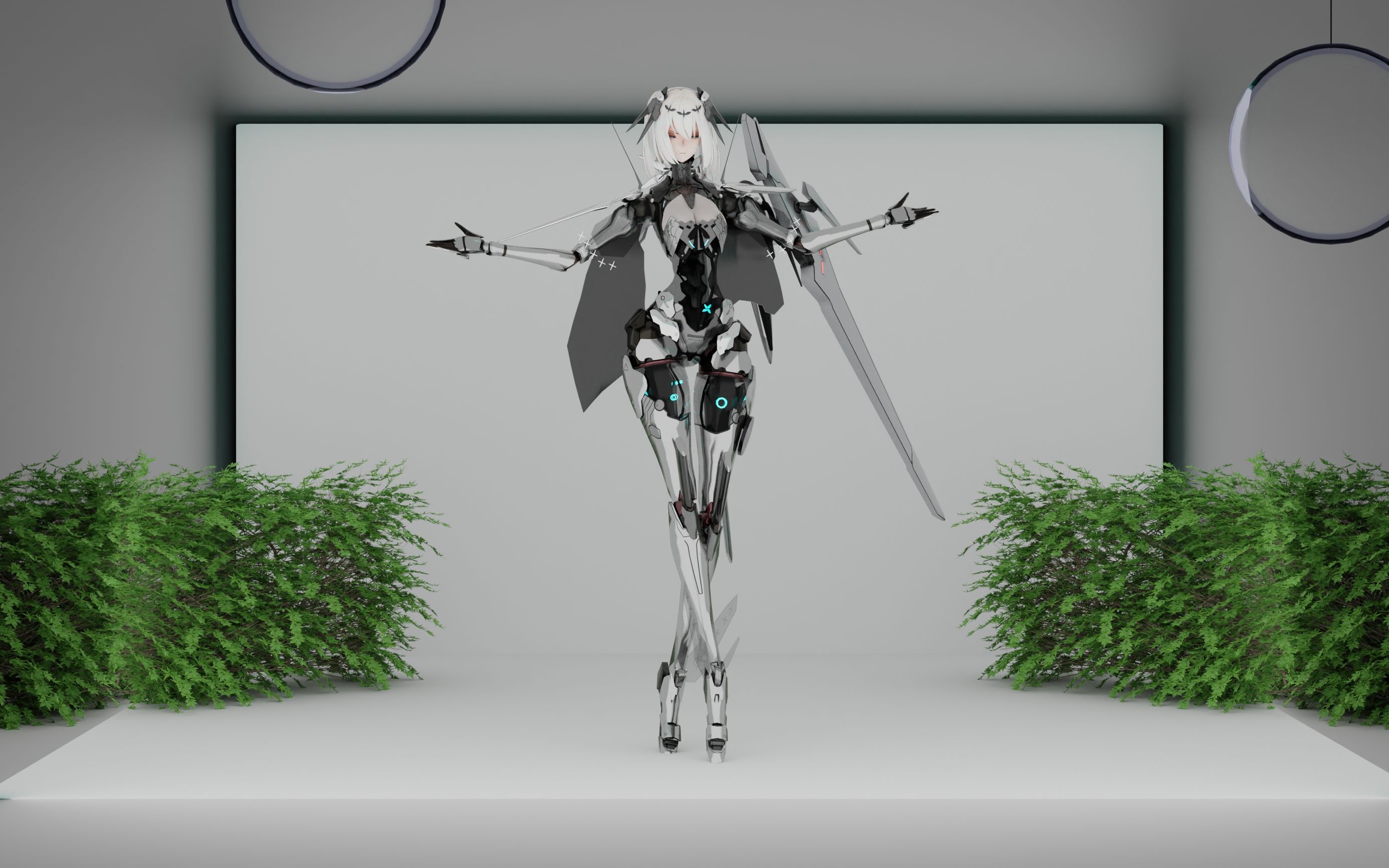 【blender/mmd my saving grace 罗塞塔_凛冽_灰都骑士