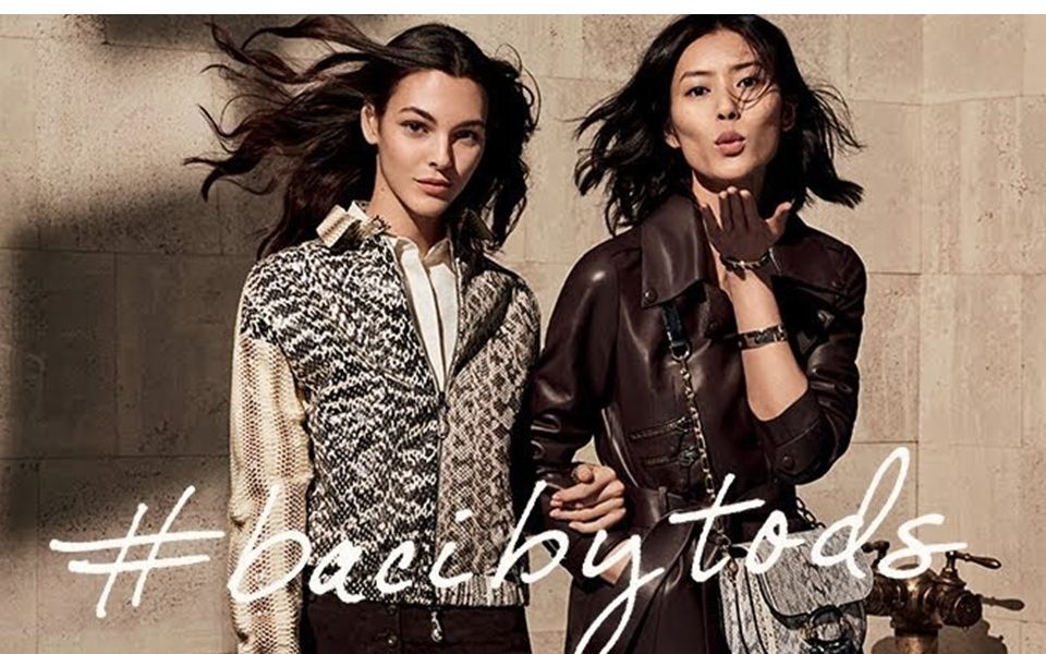 Tod's 2019 SS 'Baci by Tod's' Campaign 托德斯2019春夏广告大片  Vittoria Ceretti及刘雯出镜哔哩哔哩bilibili