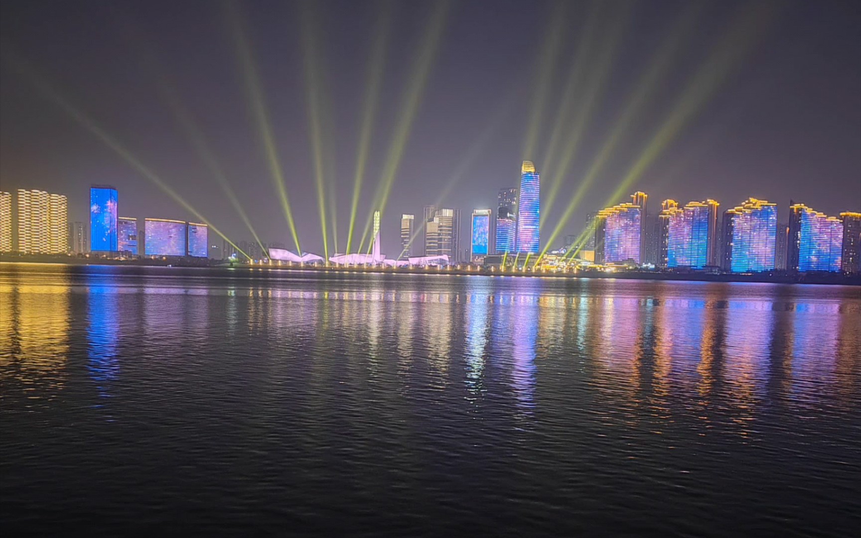 看湘江夜景最好的地方图片